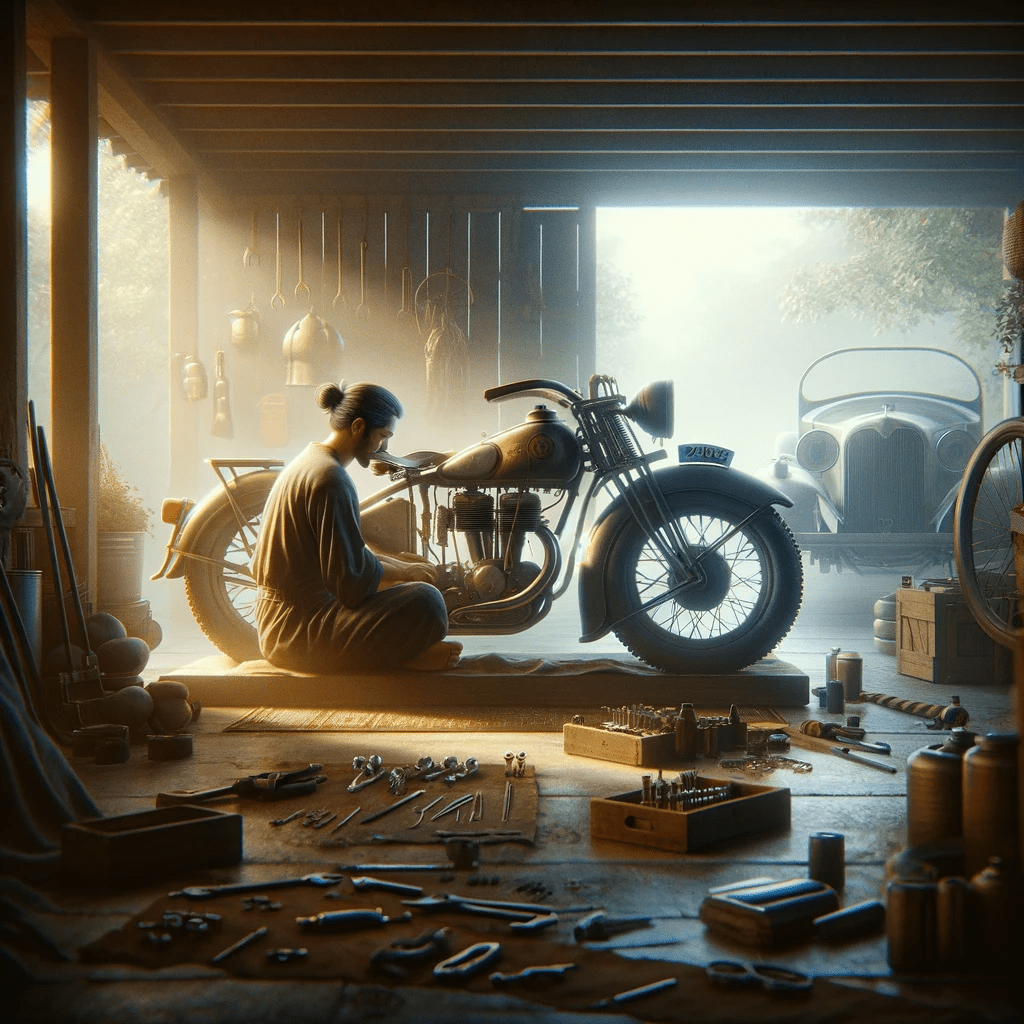 Mindful motorcycle maintenance